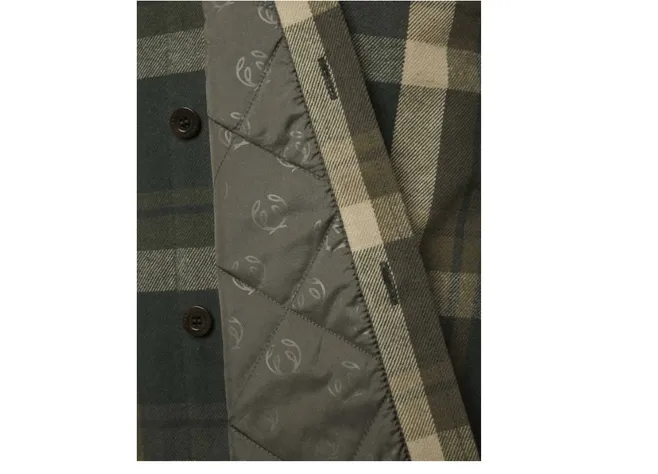 Сорочка Chevalier Axe Overshirt Men Green Checked Фото 3